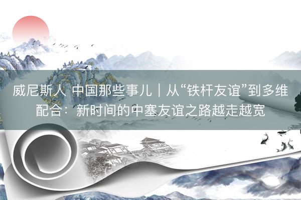 威尼斯人 中国那些事儿｜从“铁杆友谊”到多维配合：新时间的中塞友谊之路越走越宽